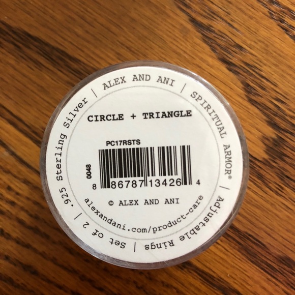 Alex and Ani sterling silver rings - Picture 3 of 4